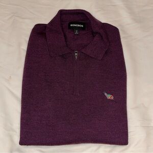 Bonobos Quarter Zip Sweater